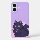 フワフワの猫の電話ケース Case-Mate iPhoneケース (裏面)