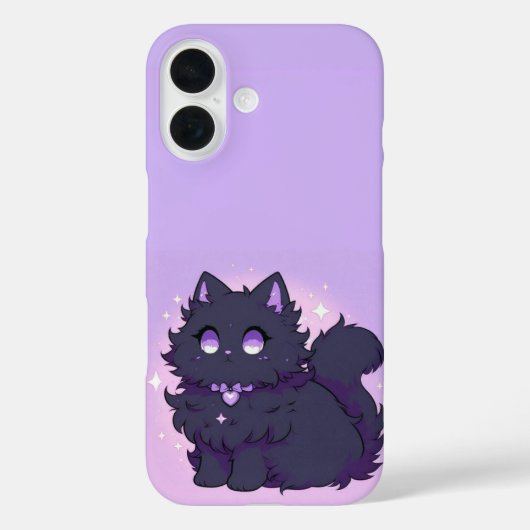 フワフワの猫の電話ケース Case-Mate iPhoneケース (裏面)
