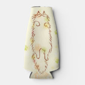 フワフワの眠い猫 ボトルクーラー (正面)