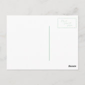 フワフワの眠い猫 ポストカード (裏面)