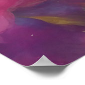 フワフワの美しい白猫 ポスター (角)