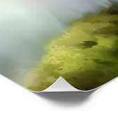 フワフワの美絵画しい猫 ポスター (コーナー)