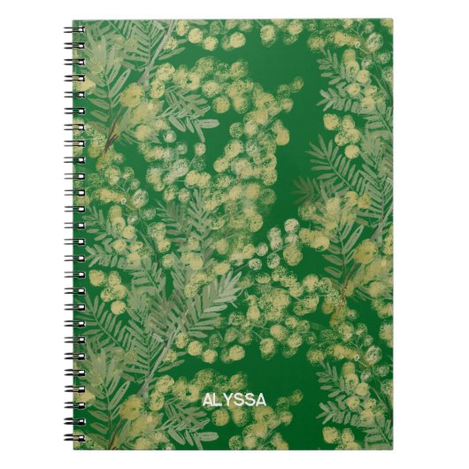 フワフワの花 ノートブック (正面)