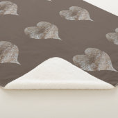 フワフワハート シェルパブランケット (3/4)