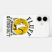 フワフワ徘徊して見つけ出して、怖いネコのハロウィン Case-Mate iPhoneケース (裏面 (横))