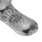 フワフワ白タンポポ自然模様 カッティングボード (角)