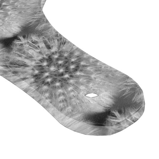 フワフワ白タンポポ自然模様 カッティングボード (角)