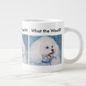 フワフワ白ビコンフリーズ ジャンボコーヒーマグカップ (右)