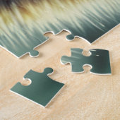 フワフワ赤キツネポートレート ジグソーパズル (側面)