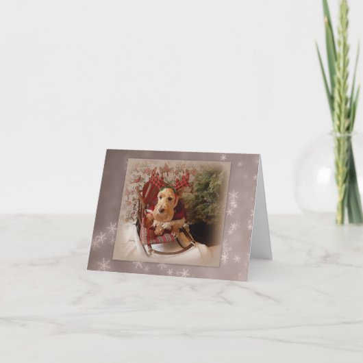 フワフワ＆ブライト ホリデー シーズンカード (正面)