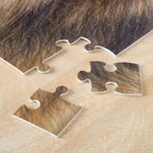 フワフワ・レオンバーガー犬 ジグソーパズル (側面)