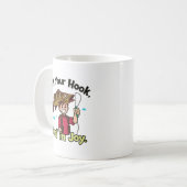 フンにハマってる コーヒーマグカップ (正面左)