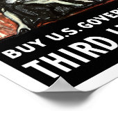 フンやめろ!米国買国債 – WW1 ポスター (角)