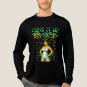 フンクで盛り上げろ - 良い人生 トライブレンドTシャツ (正面)
