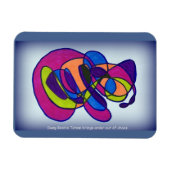 フンコロガシのトーテムマグネット マグネット (横)