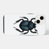 フンコロガシ iPhoneケース (裏面横)