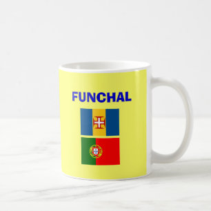 フンチャルマデイラエアポートマグ コーヒーマグカップ