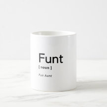 フントおもしろいおばさんコーヒーまたはティーマグカップ
