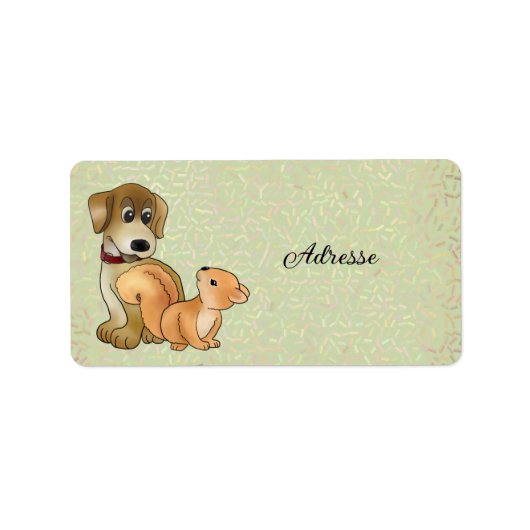 フンド・ウント・アイヒョルンヘン ラベル (正面)