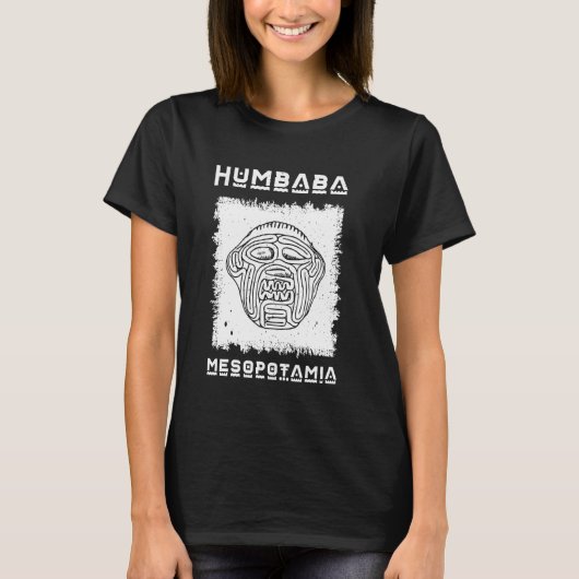 フンバギルガメスメソポタミアアッシリアの鬼の巨人 Tシャツ (正面)