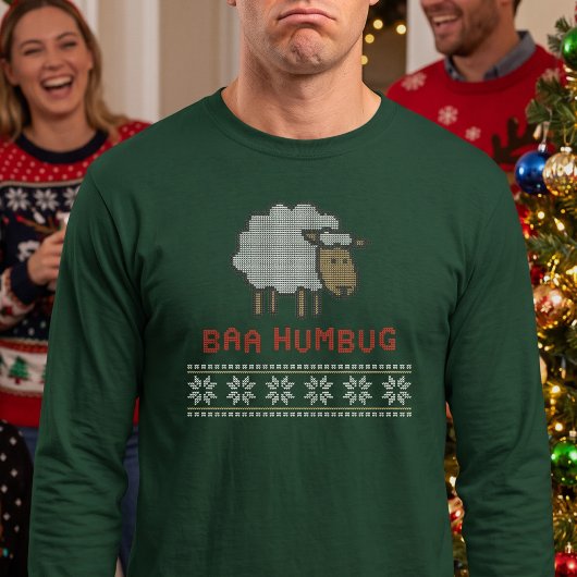 フンバグ・クリスマス・シープ Tシャツ