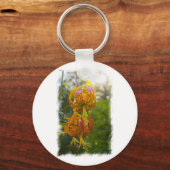 フンボルットリリー日が差すこと キーホルダー (正面)