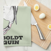 フンボルトペンギン キッチンタオル (四つ折り)