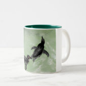 フンボルトペンギン ツートーンマグカップ (正面右)