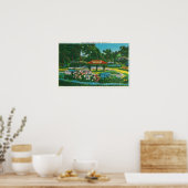 フンボルト公園フローラエンブレムビュー ポスター (キッチン)