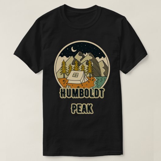 フンボルト山 Tシャツ (デザイン正面)