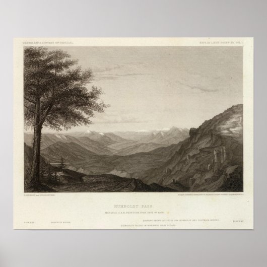 フンボルト峠 ポスター (正面)
