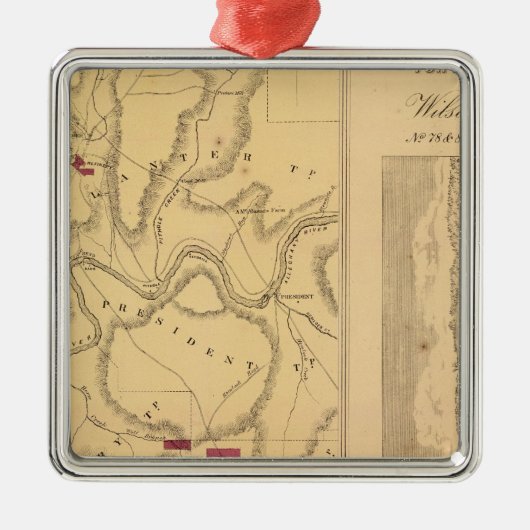 フンボルト鉱山及びRef Co メタルオーナメント (正面)