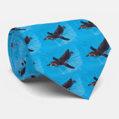 フンボルト・ペンギンのスイミングネックタイ ネクタイ (ロール)