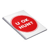 フン大丈夫か?贈素晴らし物 ノートブック (右側)