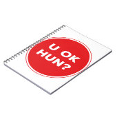 フン大丈夫か?贈素晴らし物 ノートブック (左側)