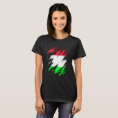 フン・ハンガリー国旗 Tシャツ (正面フル)
