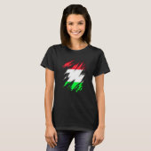 フン・ハンガリー国旗 Tシャツ (正面フル)