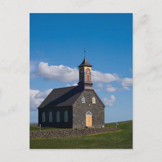 フヴァルスネスキルカ ポストカード (正面)