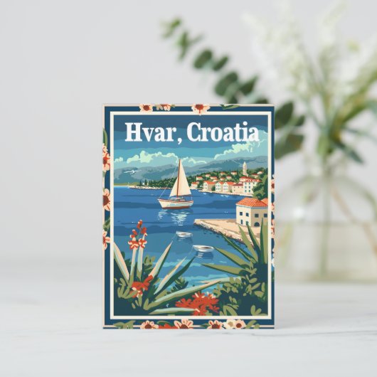 フヴァークロアチア ポストカード (スタンド正面)