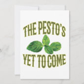 フーおもしろいドパンカード-ペストのまだ来〜 招待状 (正面)