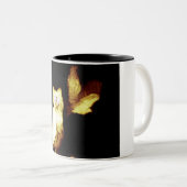 フーおもしろいル白熱［赤熱］光を放つ ツートーンマグカップ (正面右)