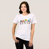 フーのクリスマスごちそう トライブレンドTシャツ (正面全面)