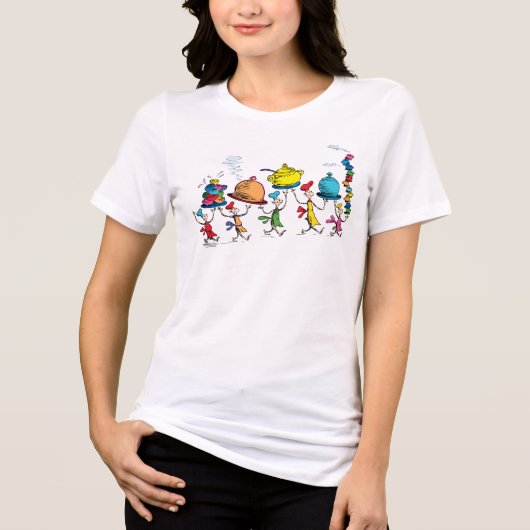 フーのクリスマスごちそう トライブレンドTシャツ (正面)