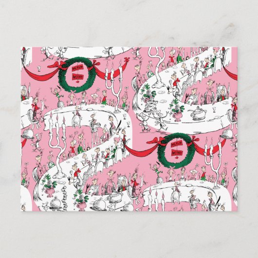 フーのクリスマス祝宴 ポストカード (正面)