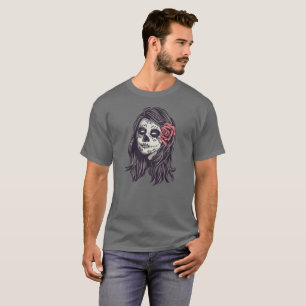 フーインクtiful Dia de los Muertos Party のワイシャツ Tシャツ