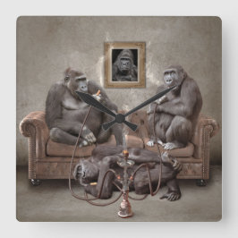 フーカの時刻時計だ スクエア壁時計