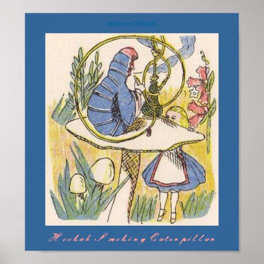 フーカ喫煙キャタピラー ポスター (正面)