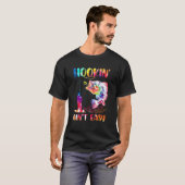 フーキンアイン簡単魚釣り絞り染め Tシャツ (正面フル)
