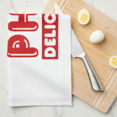 フーキングおいしい キッチンタオル (四つ折り)