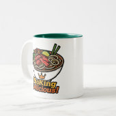 フーキングおいしい！ ツートーンマグカップ (正面左)